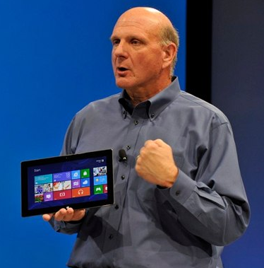 Убытки от выпуска планшетов Microsoft Surface