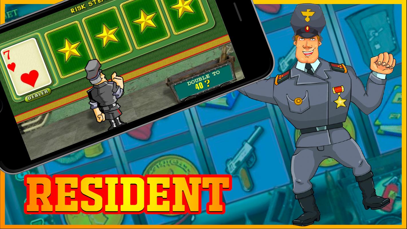 Resident — игровой автомат про шпиона «сейфы»